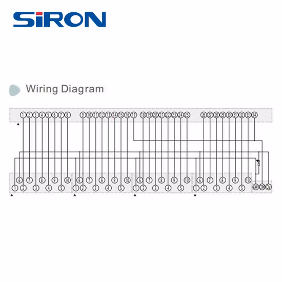 Siron T008 40 Core Io Terminal Block Mitsubishi Panasonic Yokogawa